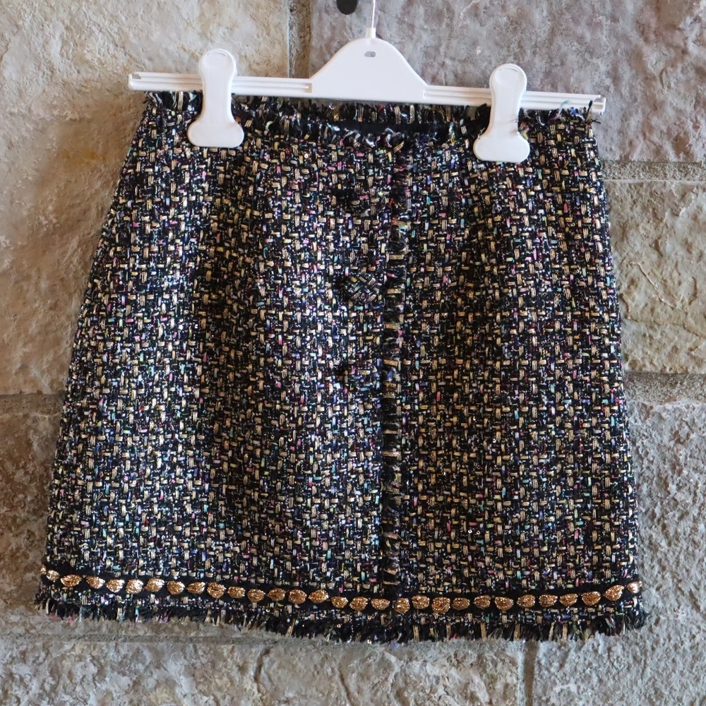 Cinq a Sept  Mini Skirt Size 2 New without Tags Multicolor